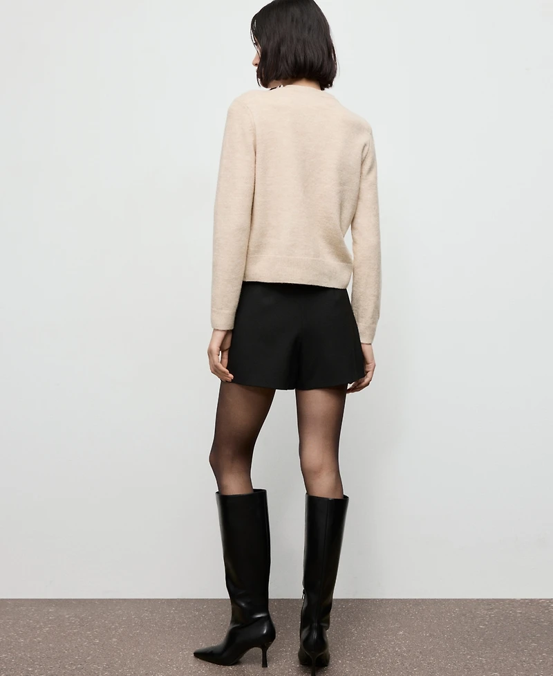 Mango Women's Knitted Button Cardigan