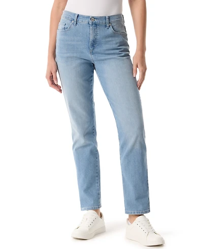 Gloria Vanderbilt Women's Amanda Classic Straight Jeans, Regular, Short & Long