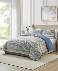 Seventh Studio Jambo Floral -Piece Quilt Set