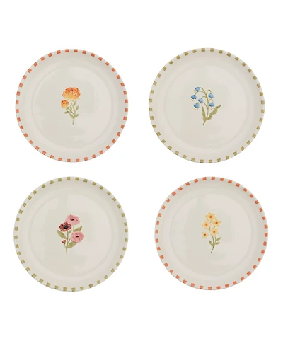 Haven Floral Salad Plate, Set of 4