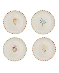 Haven Floral Salad Plate, Set of 4