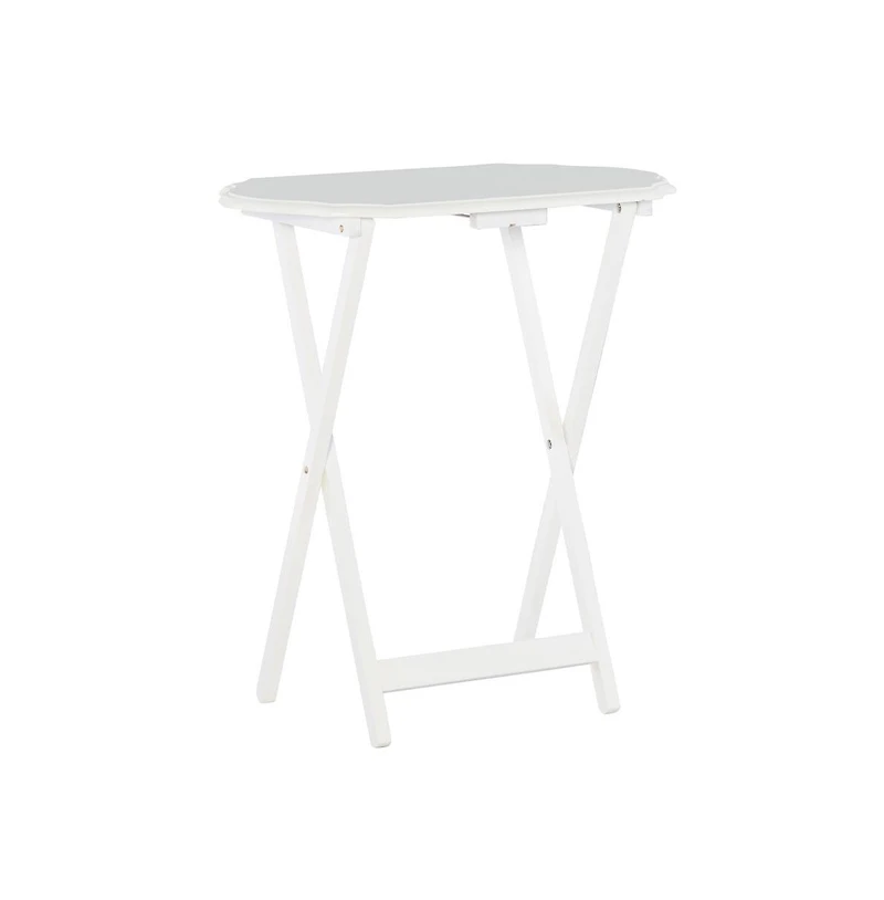 Linon Ledda Folding Snack Tray