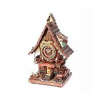 Flash Popup Diy 3D Moving Gears Puzzle - Cuckoo Clock - 435pcs