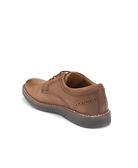 Rush Gordon Men's Plain Toe Derby Lace-Up Dress Shoes