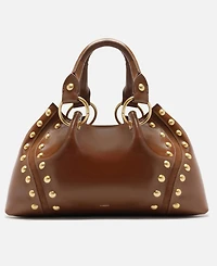 Arezzo Lucienne Medium Leather Satchel Bag