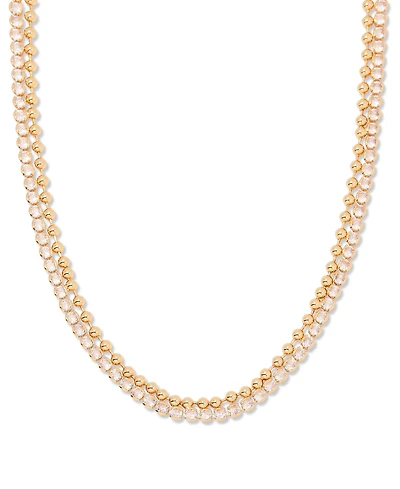 brook & york Elodie Tennis Necklace