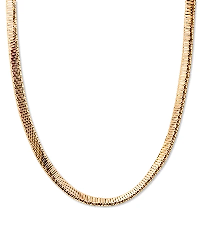 brook & york Gold Tone Snake Collar Necklace