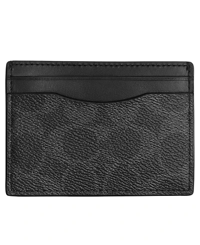 Coach Men's Money Clip Card Case Wallet