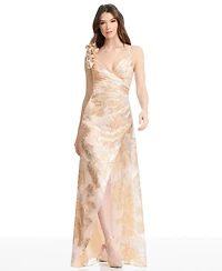 Dress the Population Women's Camelia V-Neck