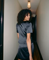 French Connection Women's Jaxon Puff Sleeves Top