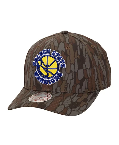 Men's Camo Golden State Warriors Hidden Pro-Crown Adjustable Hat