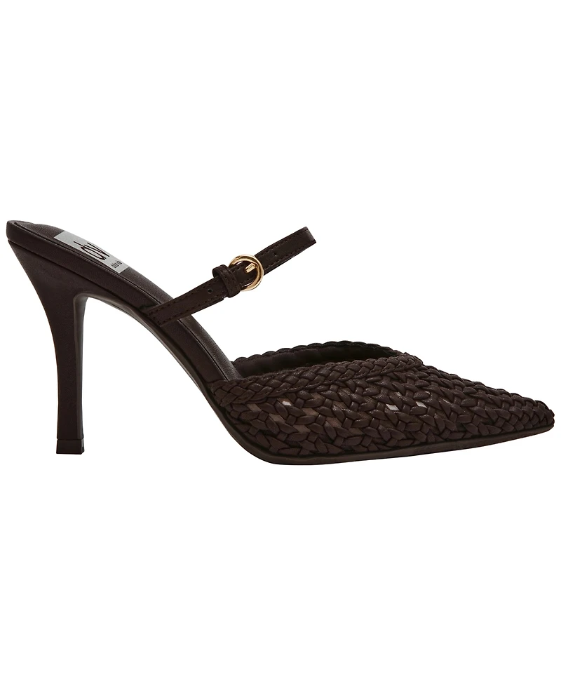Dv Dolce Vita Women's Geanie Woven Two-Piece Pointed Toe Heeled Pumps
