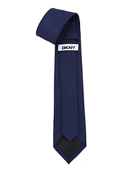 Dkny Men's Matte Satin Slim Design Tie