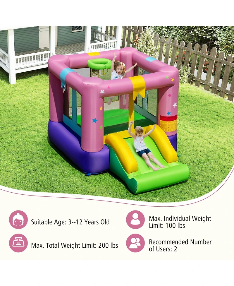 Hongge Inflatable Bounce House with Jumping Area for Indoor or Outdoor Party Use