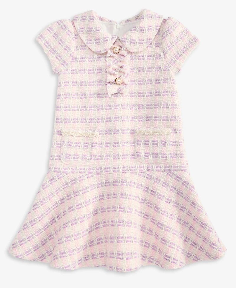 Blueberi Boulevard Girls 2T-6X Boucle Dress