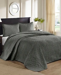 Madison Park Quebec Quilted 3-Pc. Bedspread Set, Full