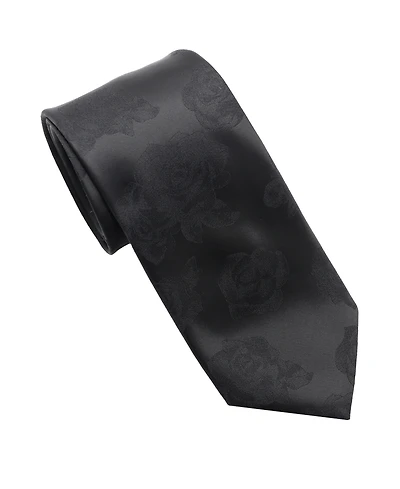 Karl Lagerfeld Paris Men's Herringbone Pattern Classic Tie