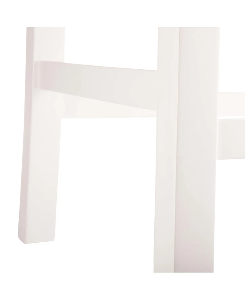 Alaterre Furniture 24" Wood Newport Counter Height Bar Stool