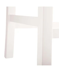 Alaterre Furniture 24" Wood Newport Counter Height Bar Stool