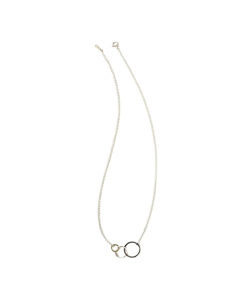 Uncommon Goods Beth Lawrence Past Present Future Sterling Silver Necklace