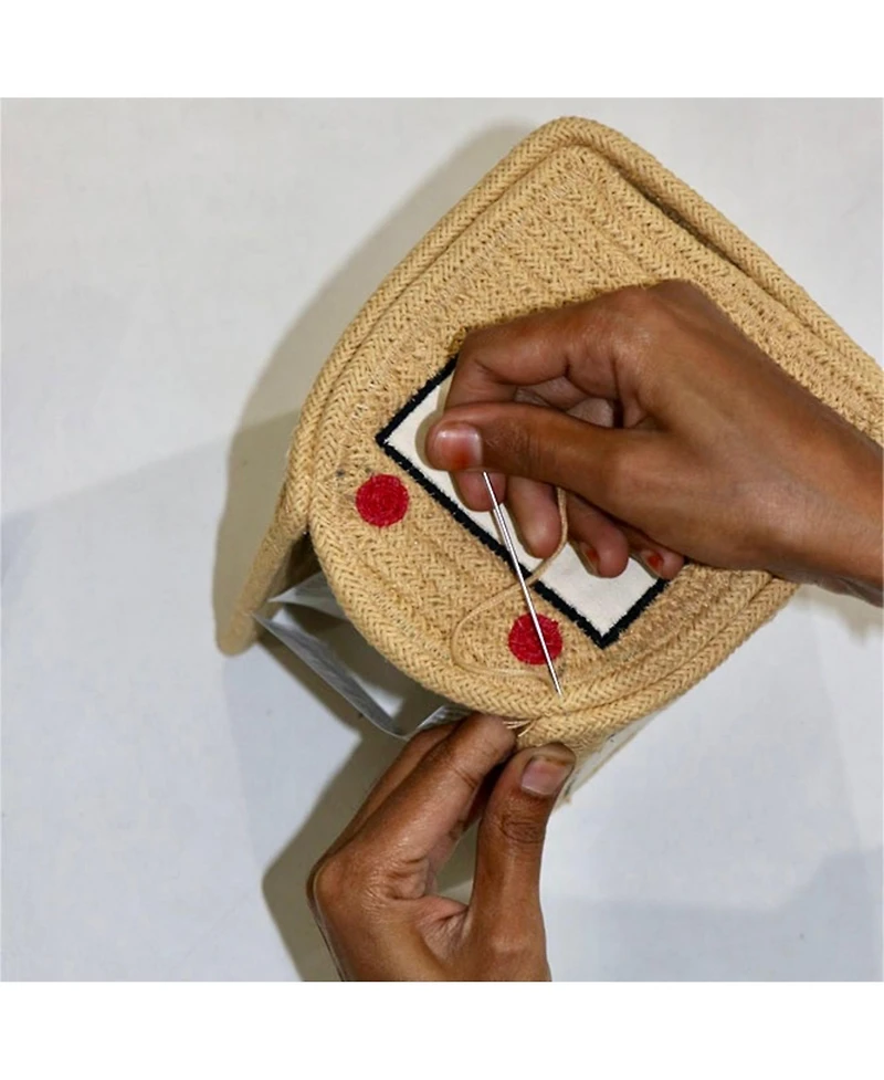 Lorena Canals Basket Mini School Bus