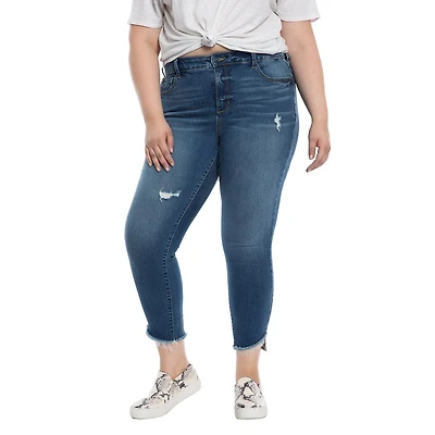 Slink Jeans Women's Denim High Rise Ankle Skinny