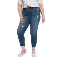 Slink Jeans Women's Denim High Rise Ankle Skinny