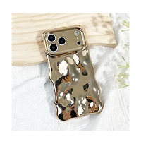Auramma Gold Bubbles iPhone17 Pro Case