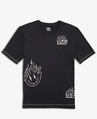 Levi's Boys' 8-20 On Fire Graphic Print T-Shirt