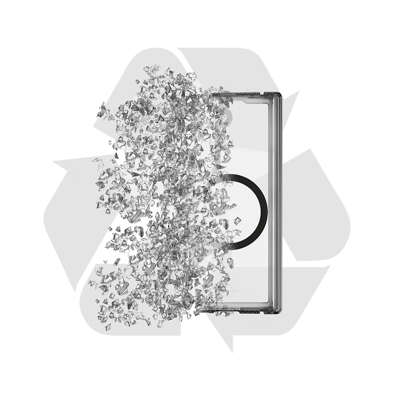 ITSkins Hybrid_R Clear Hinge MagSafe Case for Samsung Galaxy Z Fold6