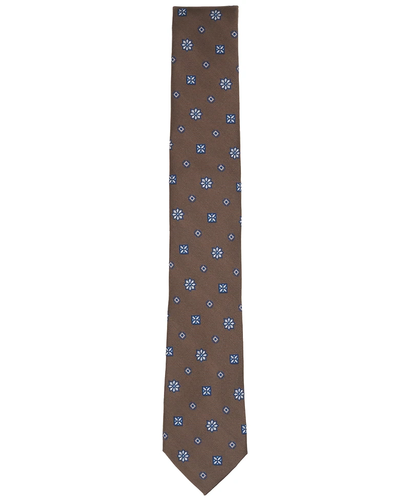 Bar Iii Men's Admiral Neat Floral Print Tie, Macy's Exclusive
