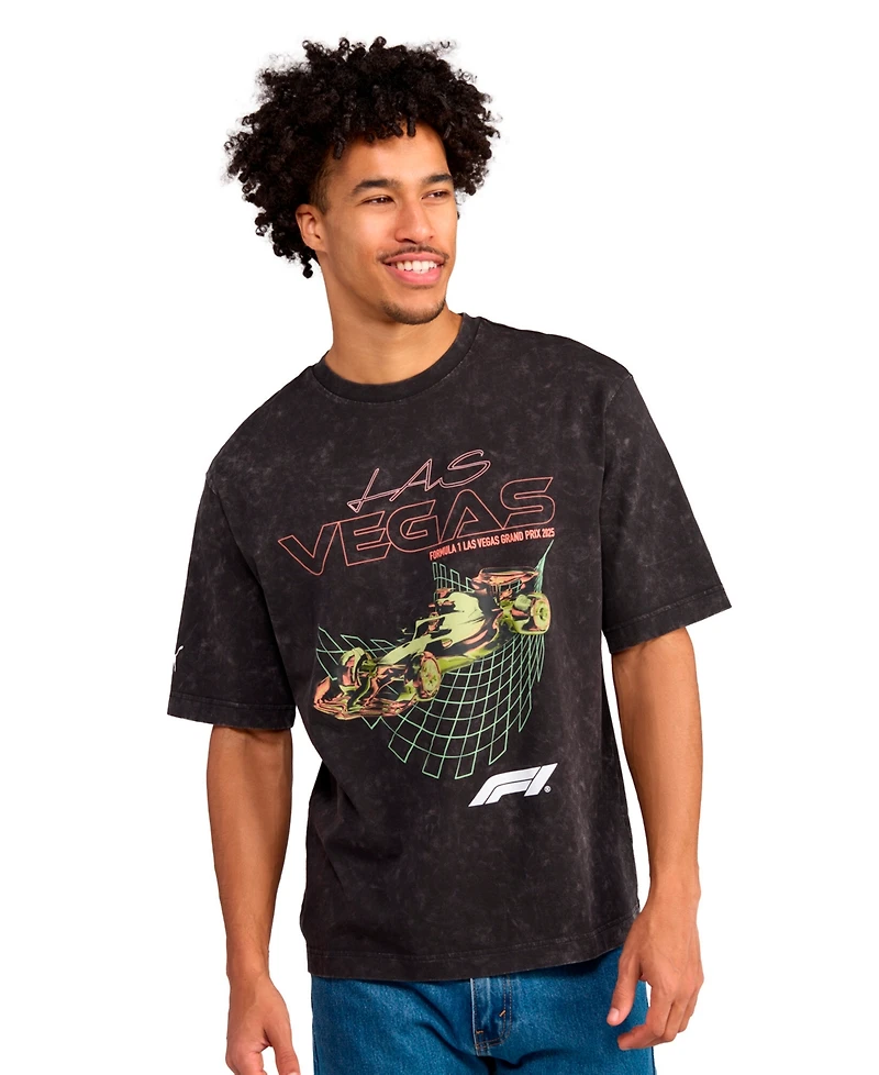 Puma Men's F1 Vegas Car Graphic T-Shirt