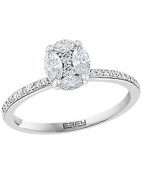 Effy Collection Diamond Ring (3/8 ct. t.w.) in 14k White Gold