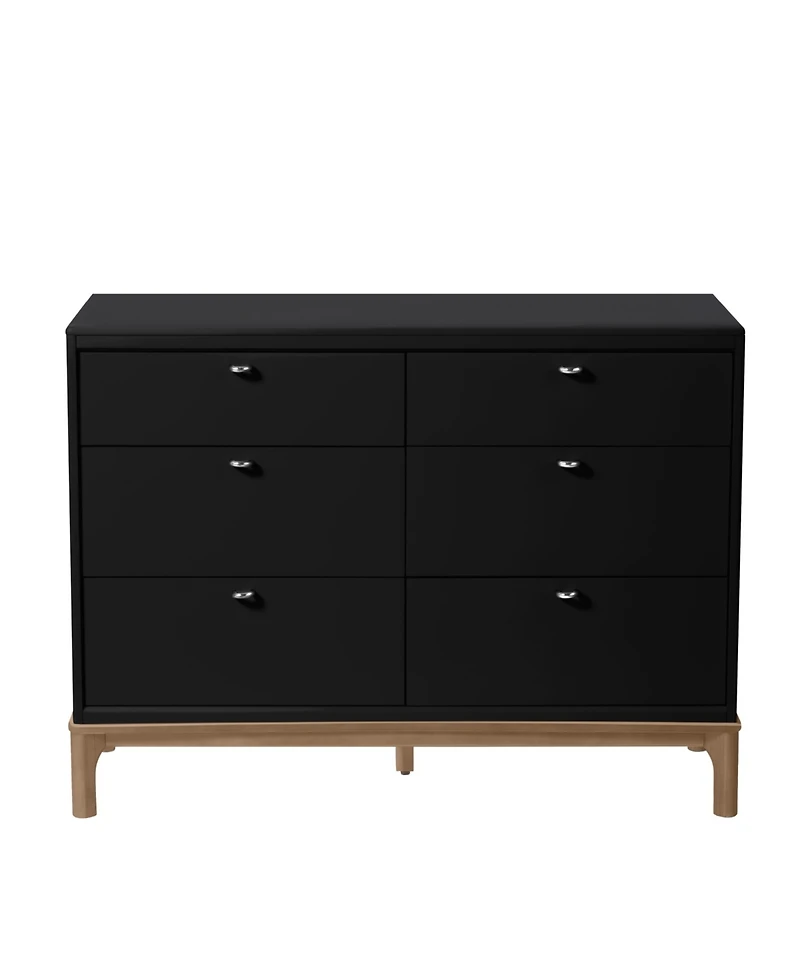 Little Seeds Baby Neutral Laurel 6-Drawer Dresser