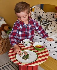 Spode Christmas Tree 3-Piece Kids Melamine Set