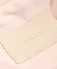 Style & Co Boxy Medium Tote