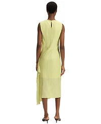 Boss by Hugo Women's Layered Effect Plisse Dress