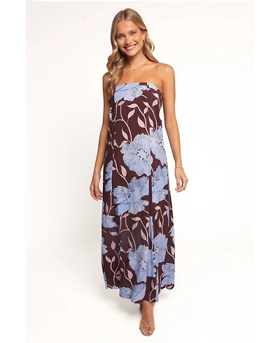 Petal and Pup Women's Ottavia Strapless Maxi Dress