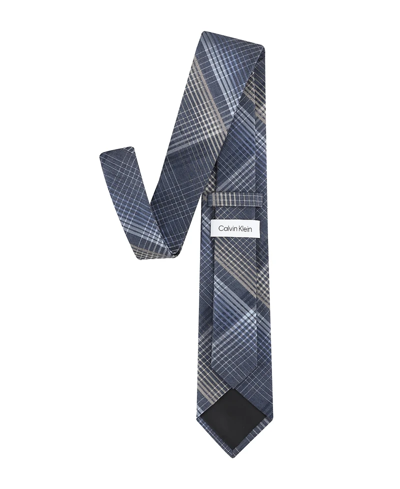Calvin Klein Men's Kevin Plaid Tie