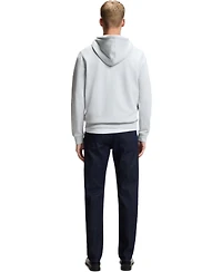 Boss by Hugo Men's Regular-Fit Cotton Terry Logo Patch Hoodie