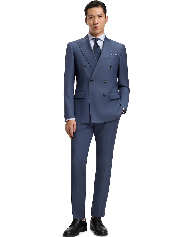 Boss by Hugo Men's Cotton Twill Slim-Fit Dress Shirt