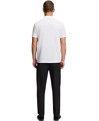 Boss by Hugo Men's Printed Pattern Cotton-Pique Polo Shirt