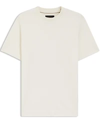 Boss by Hugo Men's Cotton-Silk Geometric Jacquard T-Shirt