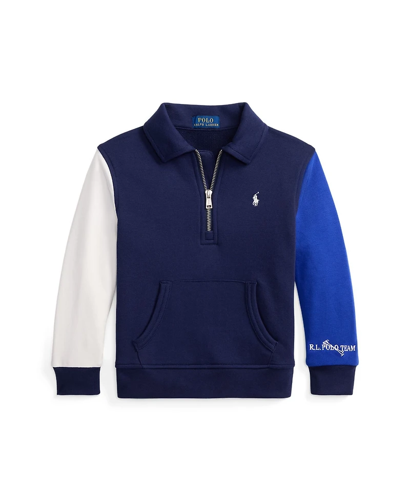 Polo Ralph Lauren Boys 2-7 Color-Blocked Terry Sweatshirt