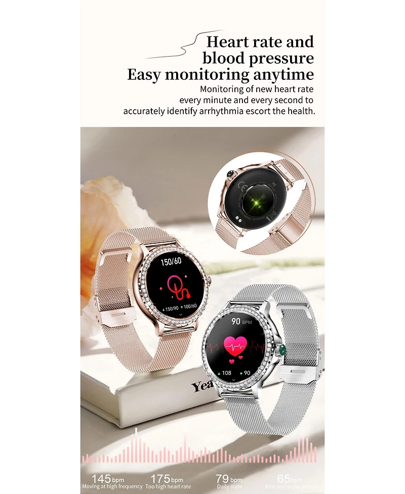 Smart Watches (Answer/Dial Calls) With Remote Camera Control Music Playback Control Outdoor Sports Fitness Tracker For Ios And Android Phones