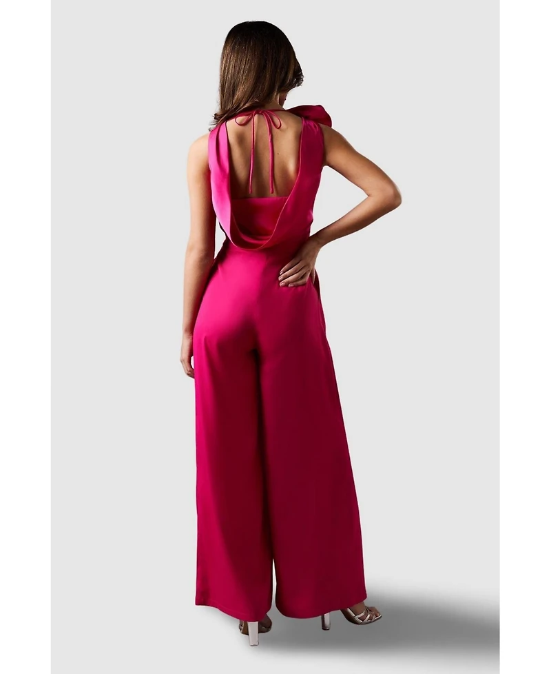 Coast Women's Corsage Cowl Back Jumpsuit