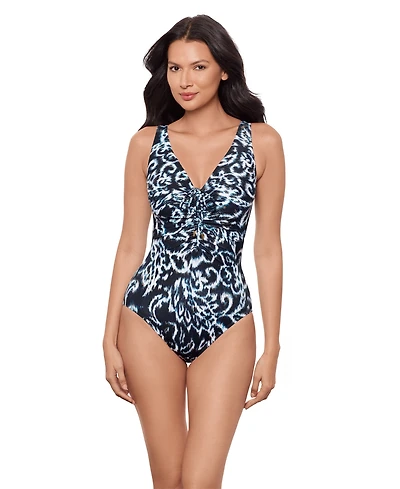 Miraclesuit Women's Adorn Bella Tummy Control One-Piece Swimsuit