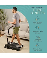 LifePro Smallest Portable Mini Walking Pad with Adjustable Handlebar