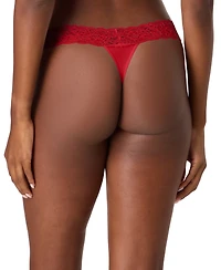 Maidenform Women's Everyday Pretty Lace Thong Panty