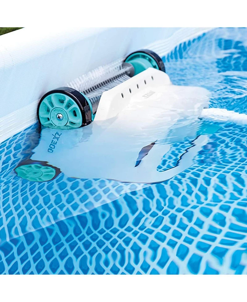 Intex Ultra Xtr 16ft x 48in Round Above Ground Pool Set w/ Pump & Robot Vacuum